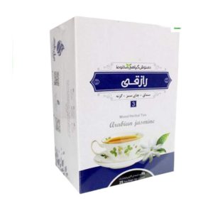 دمنوش کیسه ای رازقی عالیان 70 گرم