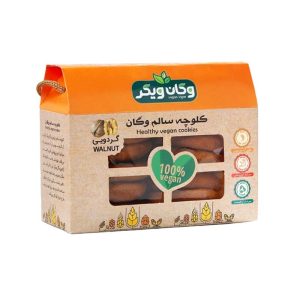 کلوچه گیاهی گردویی وگان ویگر