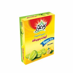 آبنبات بدون قند کامور با طعم لیمو