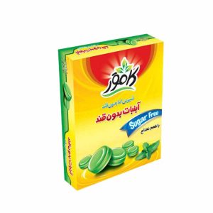 آبنبات بدون قند کامور با طعم نعناع