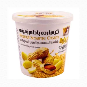 کرم ارده بادام زمینی شیررضا