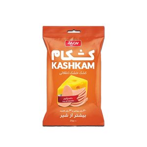 کشکام خشک تنقلاتی با طعم پنیر چدار سمیه