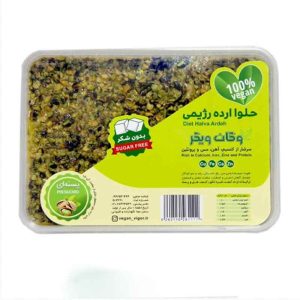 حلوا ارده رژیمی بدون قند گیاهی پسته ای وگان ویگر