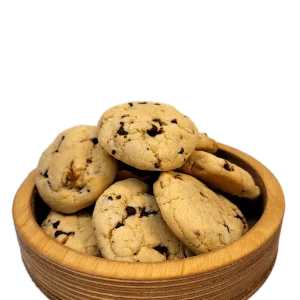 کوکی با شکر قهوه ای و مغز گردو