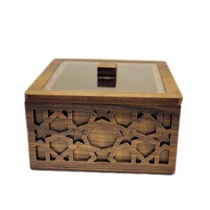 باکس تک درب شفاف