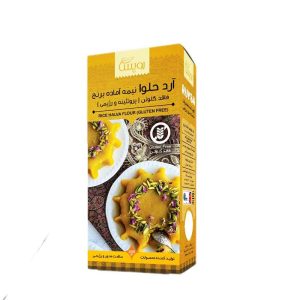 آرد حلوا پروتئینی نیمه اماده برنج  بدون گلوتن